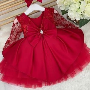 Girls' Birthday Dresses Girls' New Year Dresses Children's Christmas Dresses